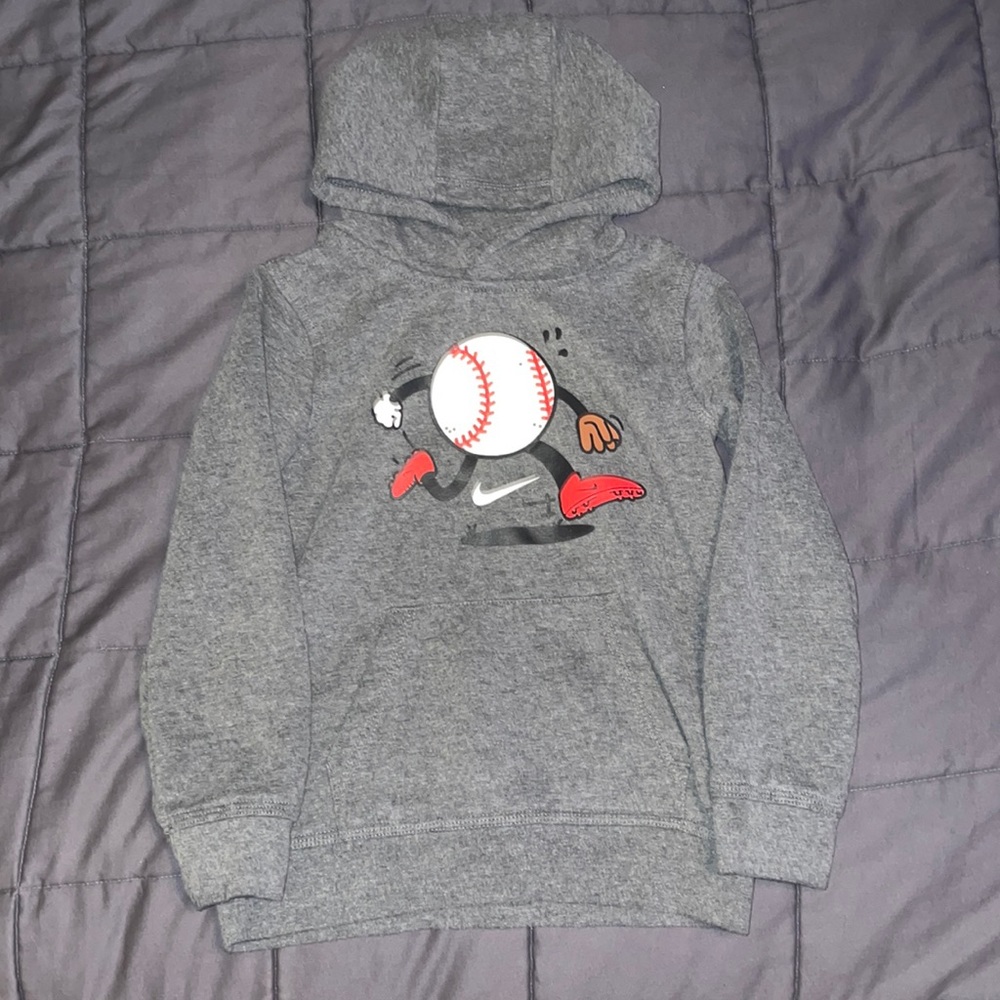 Like New! Nike Boys Baseball Hoodie Sz L (7)